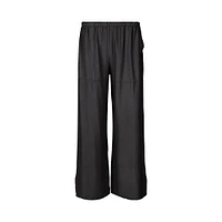 M Made Italy — Women's Woven Pants (Plus Size) Black