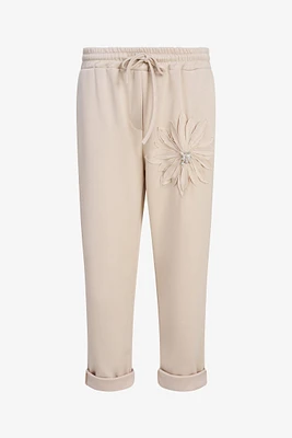 Pantalon brodé | Ema&Carla