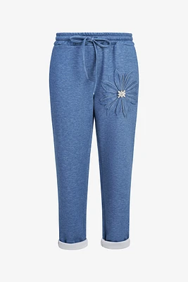 Pantalon brodé | Ema&Carla