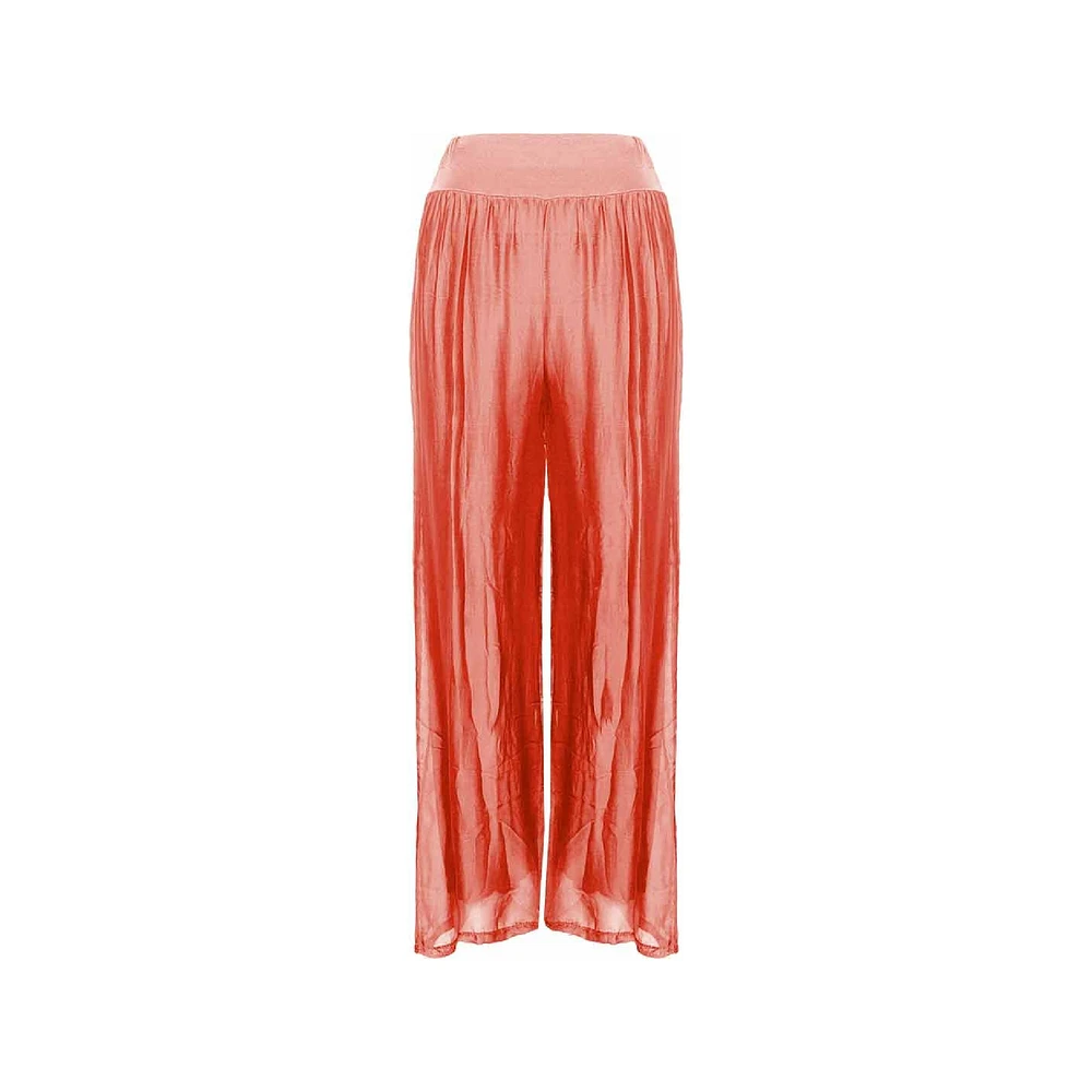 M Made Italy — Pantalon tissé pour femme