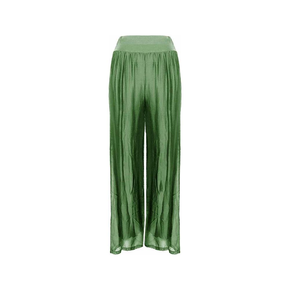 M Made Italy — Pantalon tissé pour femme