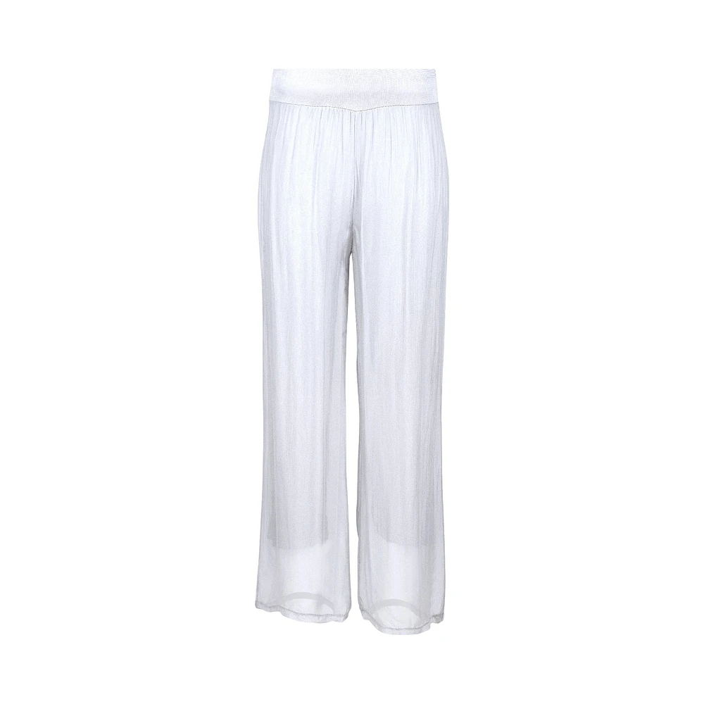 M Made Italy — Pantalon tissé pour femme