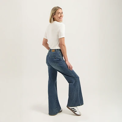 Florez | Pantalon tissé pour femme — Bleu clair