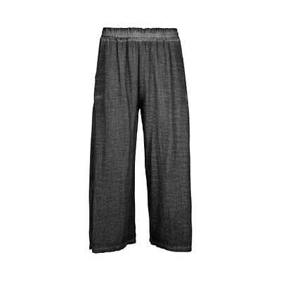 M Made Italy — Women's Woven Capri