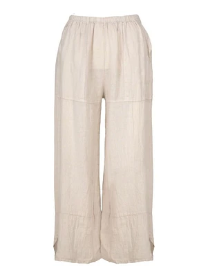 M Made Italy – Ladies Woven Crop Pants