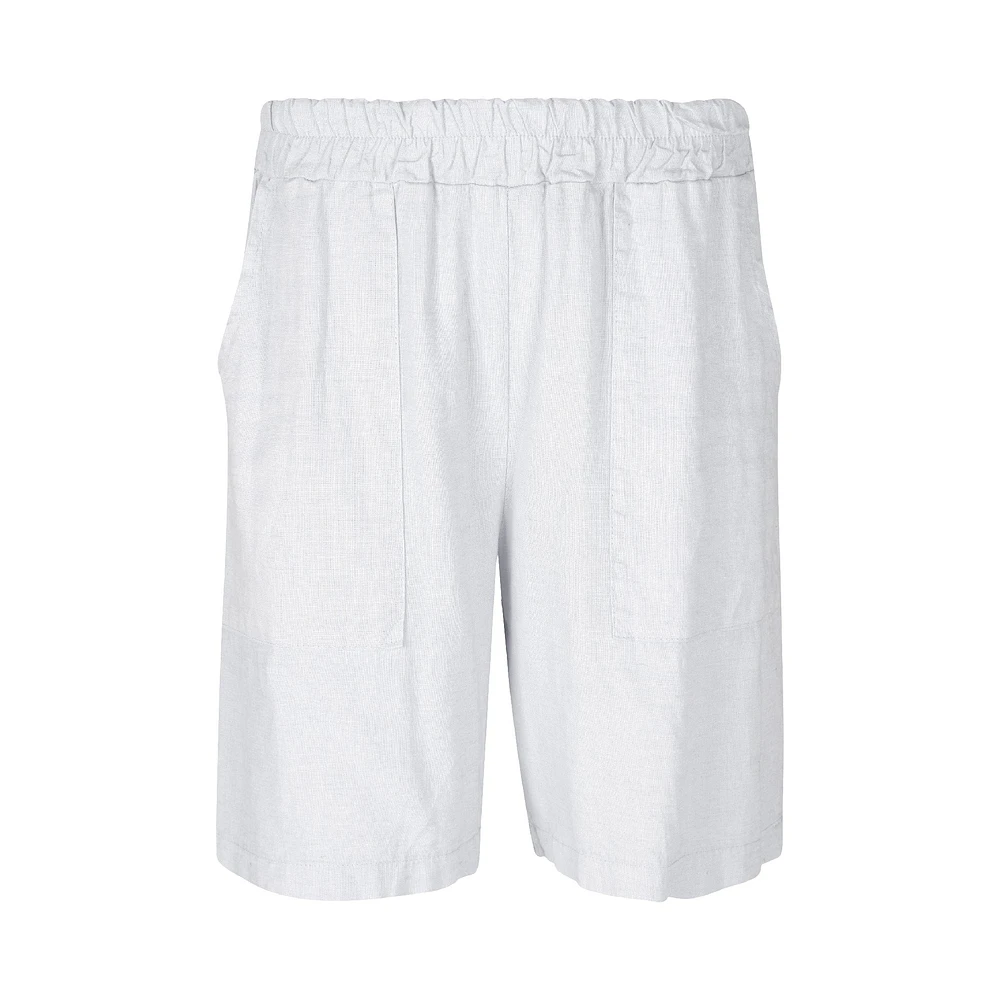 Short tissé pour femme