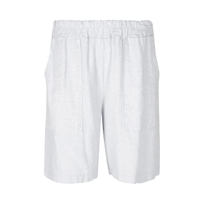 Short tissé pour femme