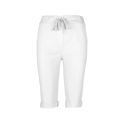 M Made Italy — Short tissé pour femme