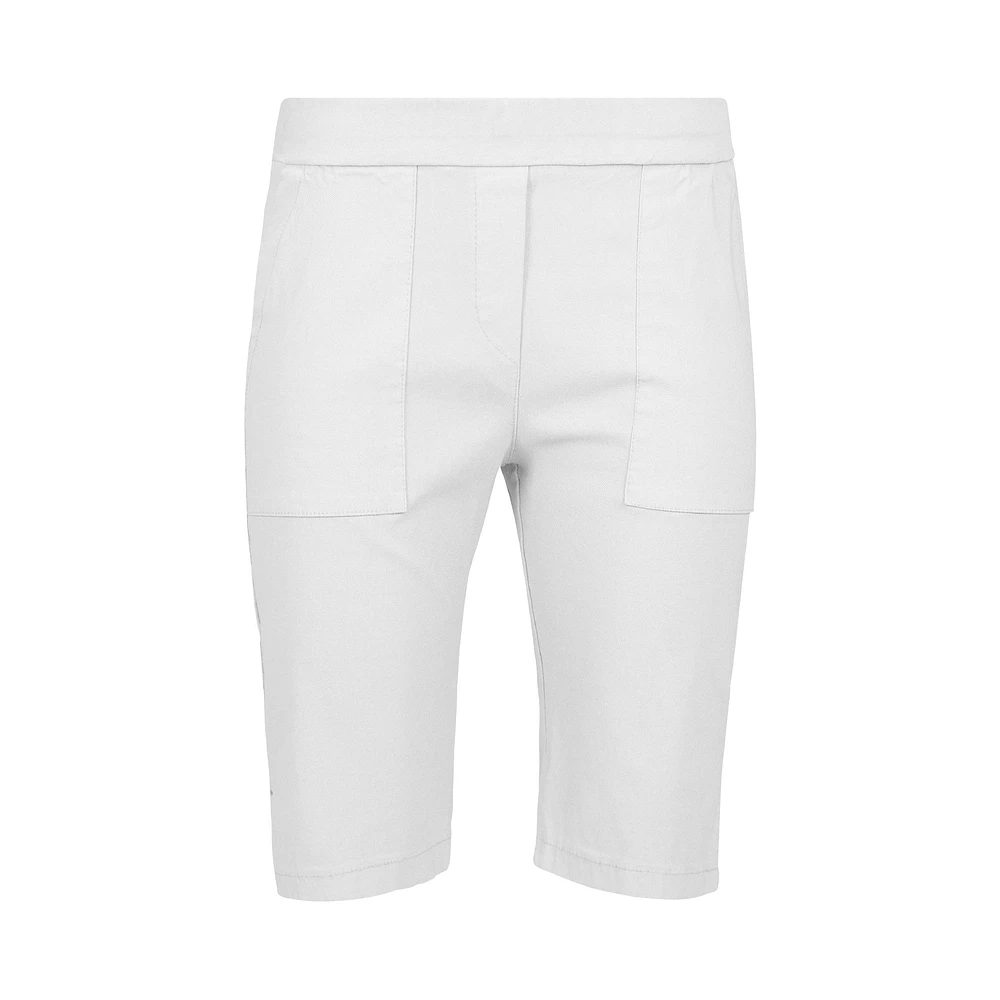 M Made Italy — Short tissé pour femme