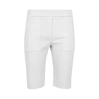 M Made Italy — Short tissé pour femme