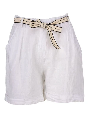 M Made Italy – Short tissé pour femme