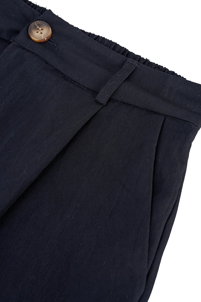 Pleated Viscose Shorts | Ema&Carla