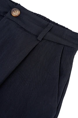 Pleated Viscose Shorts | Ema&Carla