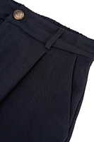 Pleated Viscose Shorts | Ema&Carla