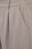 Pleated Viscose Shorts | Ema&Carla