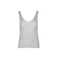 Astrid — Haut en tricot sans manches pour femme
