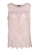 M Made Italy – Haut tissé pour femme Rose