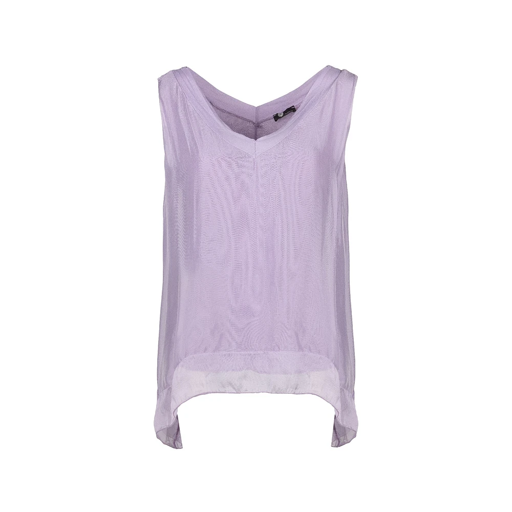 M Made Italy — Women's Woven Sleeveless Top