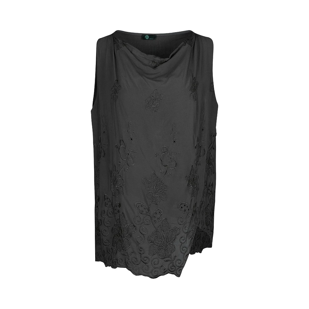 M Made Italy — Women's Woven Sleeveless Top