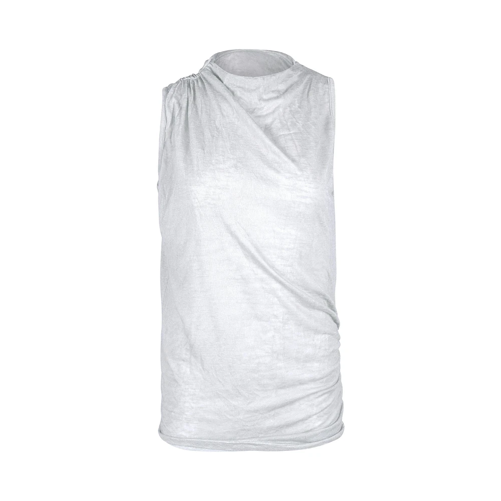 M Made Italy — Haut sans manches en tricot pour femme