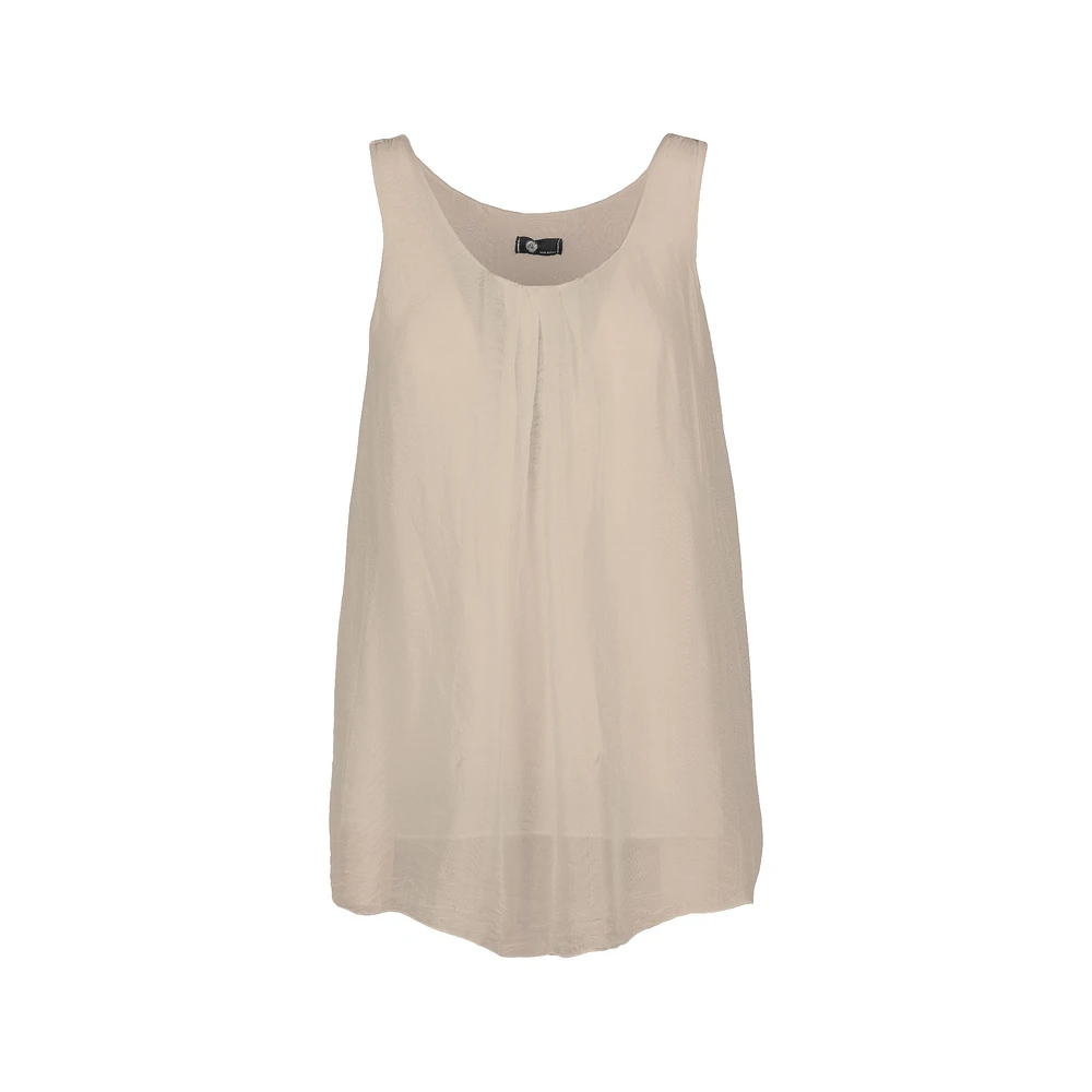 M Made Italy — Women's Woven Sleeveless Top