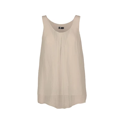 M Made Italy — Women's Woven Sleeveless Top