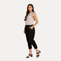 M Made Italy — Women's Woven Sleeveless Top