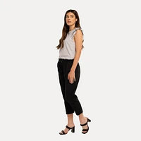 M Made Italy — Women's Woven Sleeveless Top
