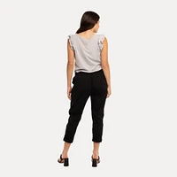 M Made Italy — Women's Woven Sleeveless Top