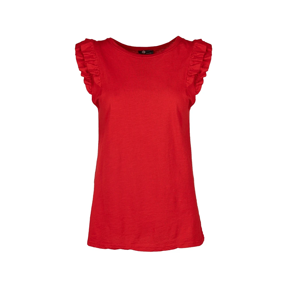 M Made Italy — Women's Woven Sleeveless Top