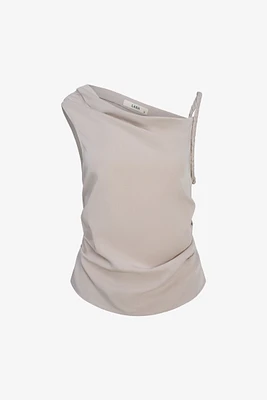 Asymmetric Strap Top | Ema&Carla