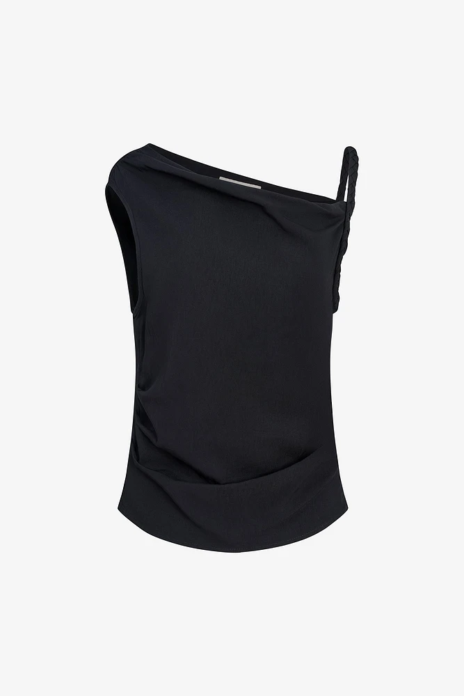 Asymmetric Strap Top | Ema&Carla