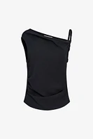 Asymmetric Strap Top | Ema&Carla