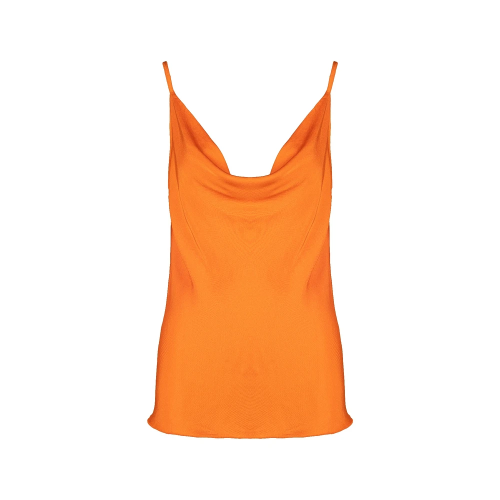 M Made Italy — Haut bustier tissé pour femme