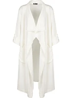 Cardigan tissé à manches longues pour femme (17/10380S)