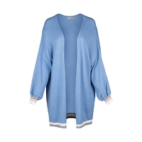 Astrid — Cardigan ouvert en maille pour femme