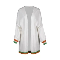 Astrid — Cardigan ouvert en maille pour femme