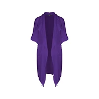 M Made Italy — Cardigan tissé à manches longues pour femme