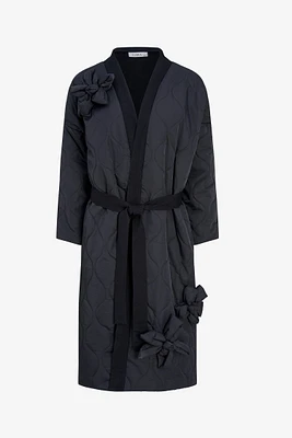 Quilted Belted Coat | Ema&Carla