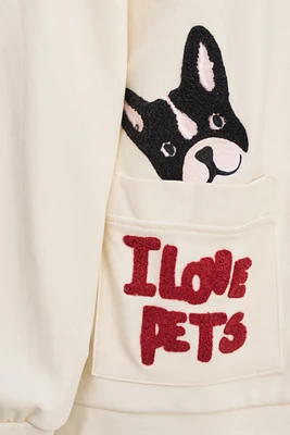 Pets Patch Cardigan | Ema&Carla