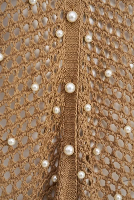 Cardigan en maille perlée | Ema&Carla
