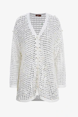 Cardigan en maille perlée | Ema&Carla