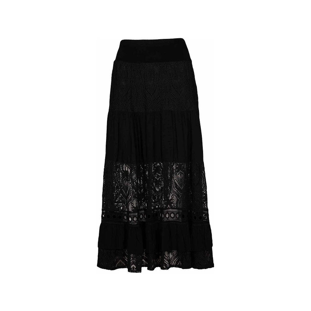 M Made Italy — Jupe tissée pour femme