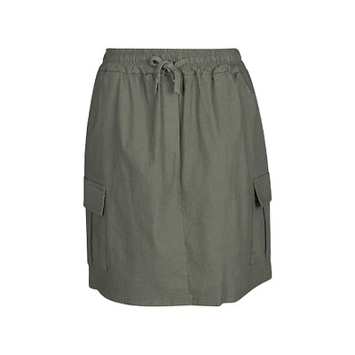 Astrid — Women's Elegant Woven Skirt