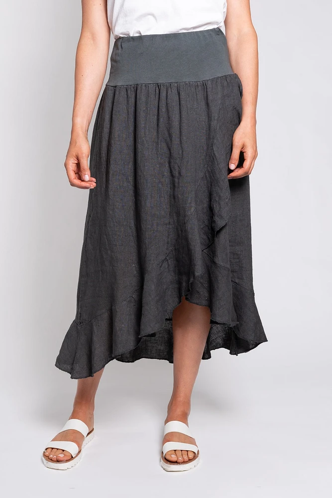 M Made Italy — Jupe tissée pour femme