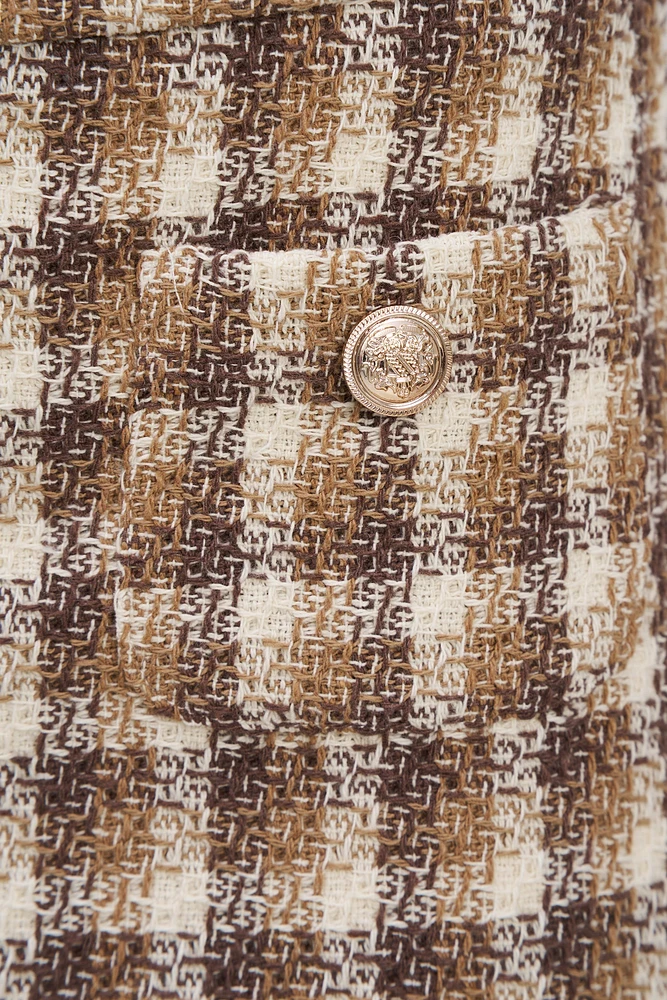 Plaid Tweed Skirt | Ema&Carla