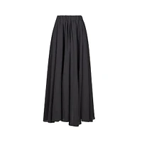 Astrid — Jupe tissée élégante pour femme Noir