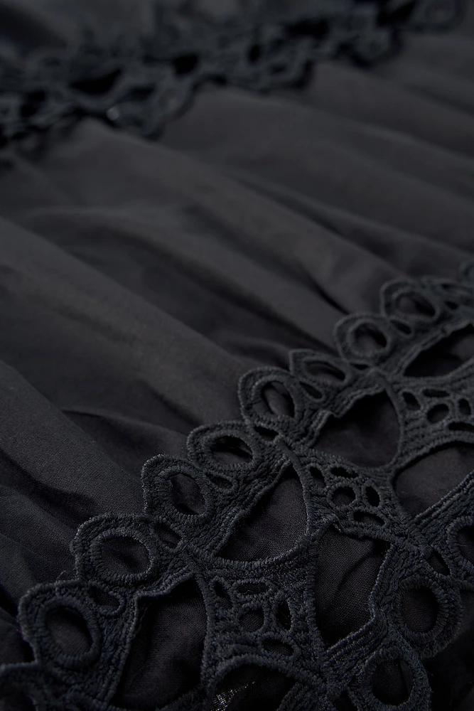 Tiered Cotton Skirt | Ema&Carla