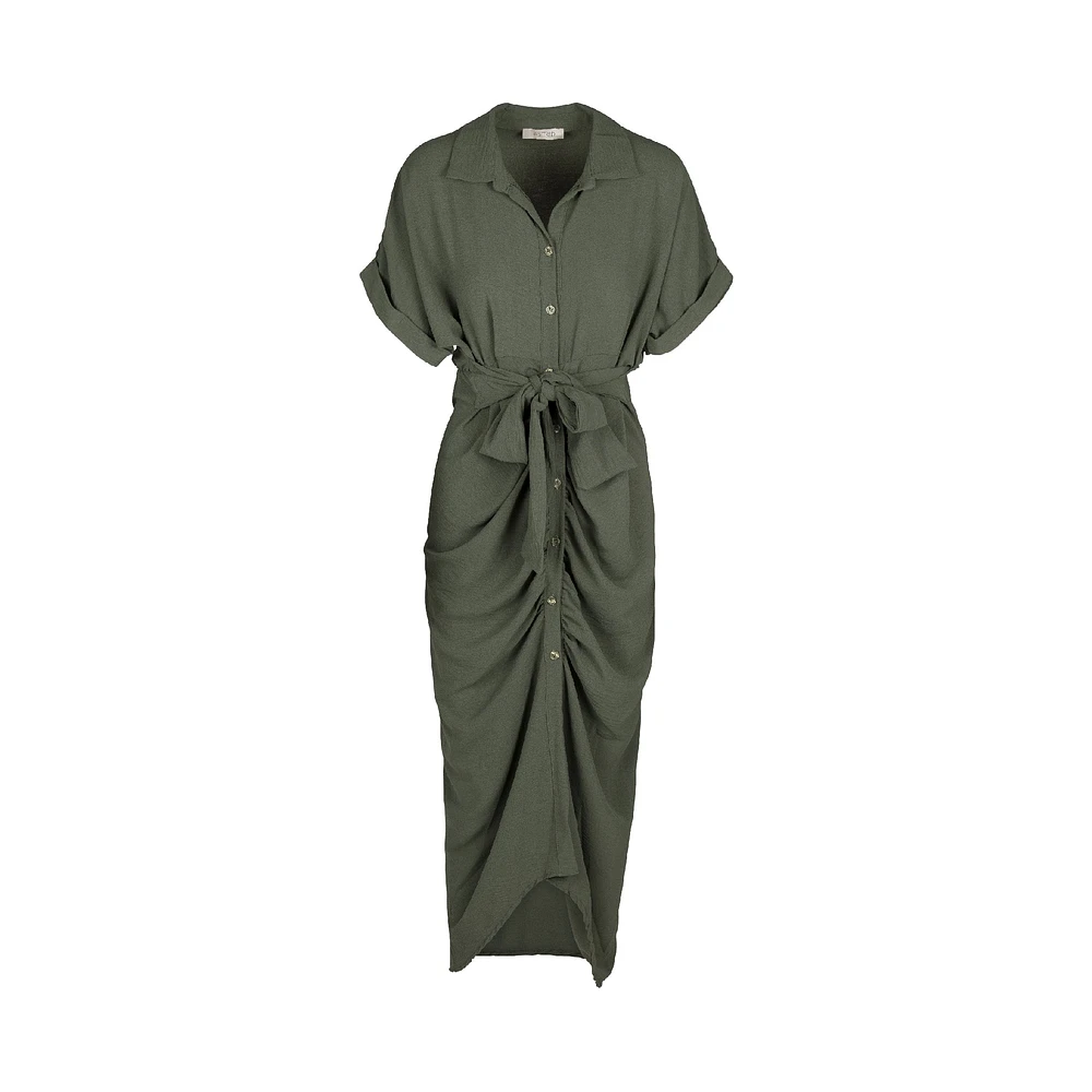 Astrid — Robe longue tissée pour femme