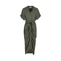 Astrid — Robe longue tissée pour femme